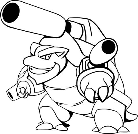 33+ Pokemon Mega Blastoise Coloring Pages | Free Wallpaper