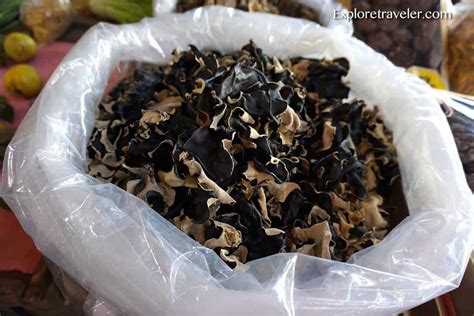 Black Fungus Mushroom From Taiwan Exploretraveler