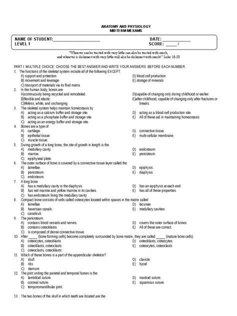 Midterm Exams Anatomy Vertebral Column Luteinizing Hormone