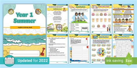 Year 1 Summer English Activity Booklet Teaching Resource