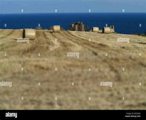 Dunnottar Castle Stonehaven Aberdeenshire Scotland UK Stock