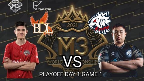 Bedel Vs Evos Sg Playoff Day M World Championship Game Youtube