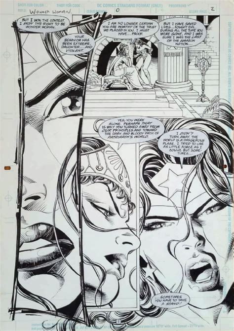 Wonder Woman Issue 0 Page 2 Mike Deodato Jr In Brian C S