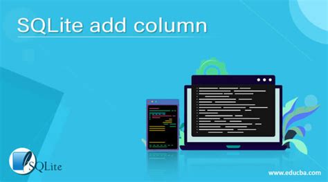 Sqlite Add Column Learn How To Add A Column In Sqlite