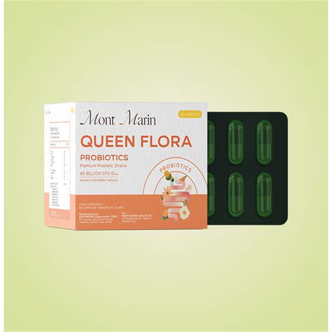 Queen Flora Probiotics Mg Capsule Billion Cfu Shopee Philippines