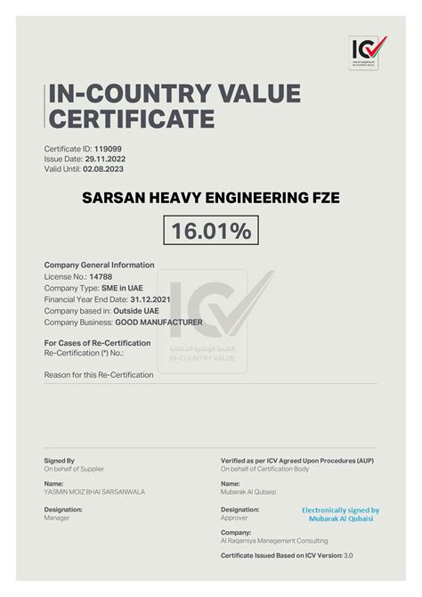 Credentials Our Certificates Standards