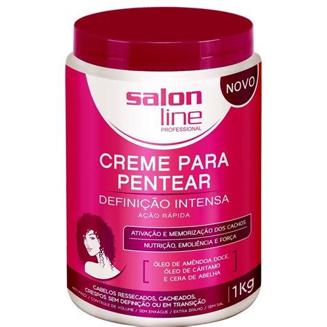 Creme De Pentear Salon Line Definição Intensa 1kg R 32 86 em Mercado