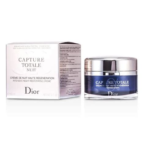 Крем для лица и шеи Dior Capture Totale Creme De Nuit Intensive Night ...