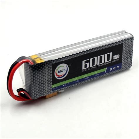 Aliexpress Buy MOS 3S RC LiPo Battery 11 1V 6000mAh 25C Li Po