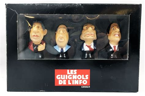 Les Guignols De L Info Canal Coffret Figurines