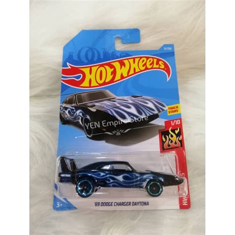 Original HOT WHEELS 69 DODGE CHARGER DAYTONA DRIFT Shopee Malaysia
