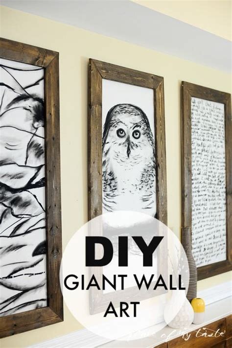 Decorating Large Walls With Diy Large Scale Wall Art Ideas Giant Wall