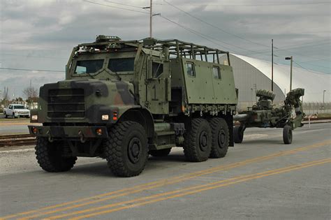 Marine Corps Amk Cargo Truck With M A Howitzer Flickr Photo