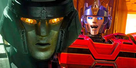 First Transformers One Clip Shows Optimus Prime And Megatron Trying To