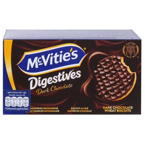 Save ฿10 On Mcvities Digestive Dark Chocolate Biscuit 200g