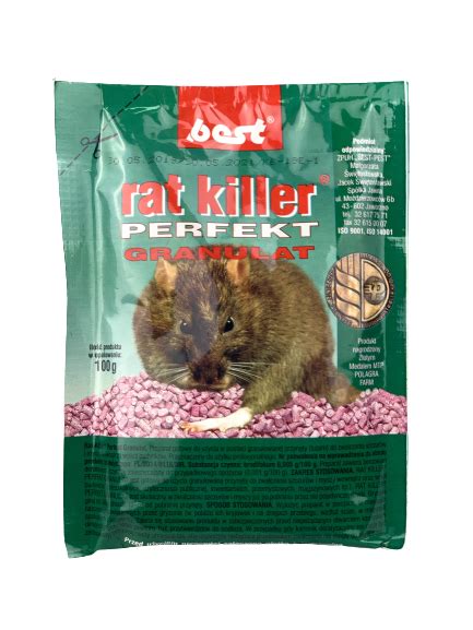 BEST RAT KILLER PERFEKT GRANULAT 100g - Deratyza