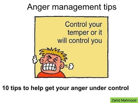 10 Anger Management Tips Ppt