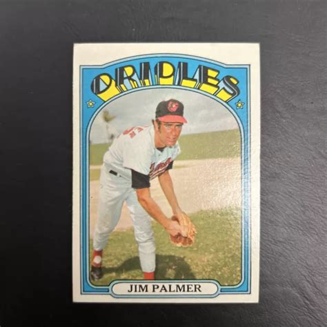 Topps Jim Palmer Hof Baltimore Orioles Propre Eur