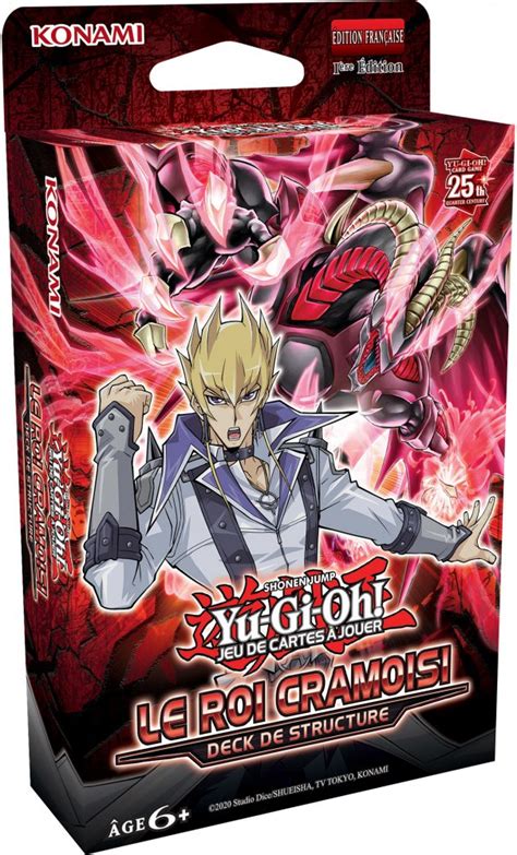 Cartes Yu Gi Oh Deck De Structure Le Roi Écarlate Sdck à L Unité