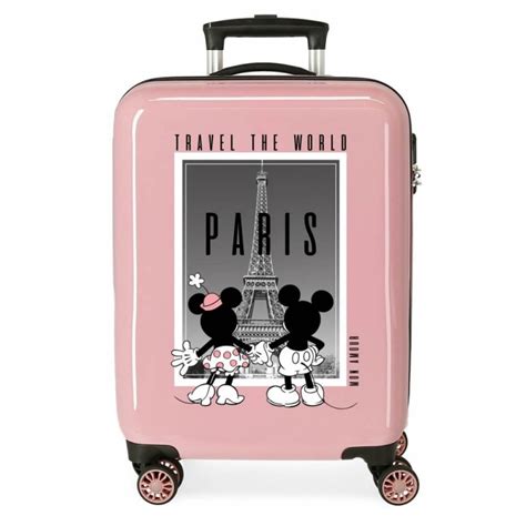 Valise Cabine 55cm DISNEY Minnie Mickey Paris Planetebag