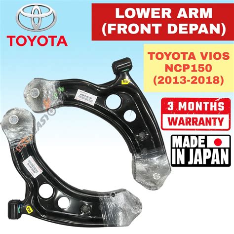 ORIGINAL JAPAN TOYOTA LOWER ARM FRONT DEPAN TOYOTA VIOS NCP150