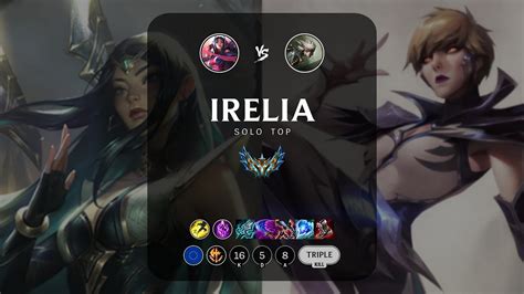 Irelia Top Vs Camille Euw Challenger Patch 13 15 Youtube