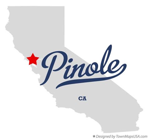 Map of Pinole, CA, California