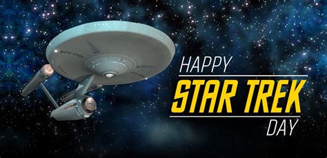 It's Star Trek Day