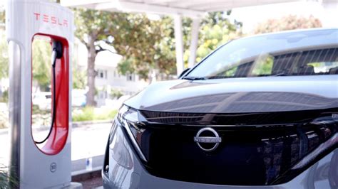 Nissan Ariya To Gain Access To NACS Compatible Tesla Superchargers