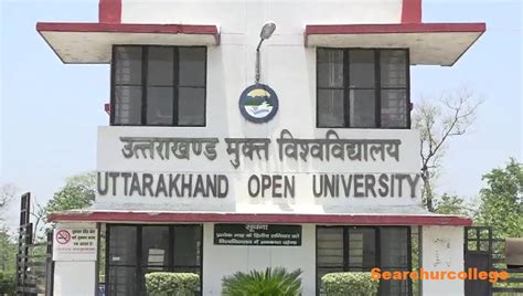 Uttarakhand Open University campus courses Fees admission, eligibility