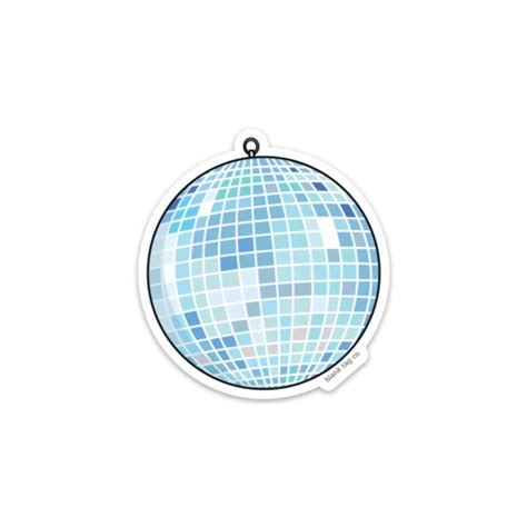 The Disco Ball Sticker Blank Tag Co Mamma Mia New Sticker Sticker