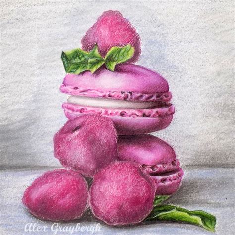 Macarons Drawing