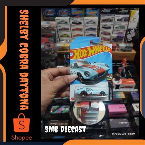 HOT WHEELS SHELBY COBRA DAYTONA COUPE GULF Shopee Malaysia