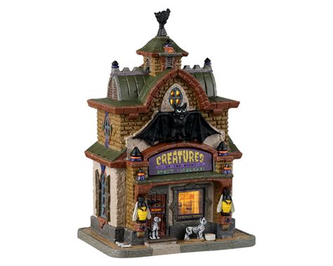 Creatures Of The Night Pet Shop Lemax Spooky Town Ehobbytools