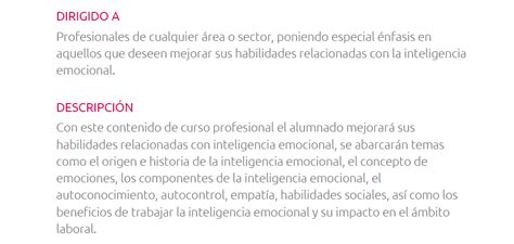 Inteligencia Emocional IE AGSA