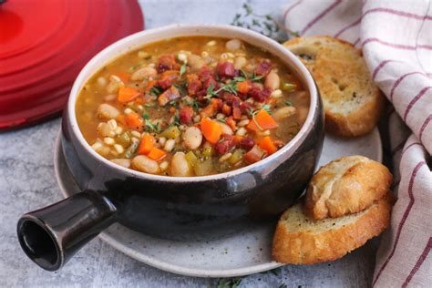 Great Northern Bean Soup With Barley