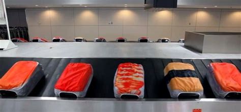 Giant Sushi Luggage On Airport Conveyor Belts