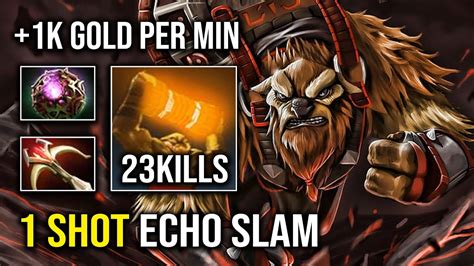 NEW Hyper Carry 1v5 Pro Earthshaker 1K GPM Brutal 1 Shot Echo Slam