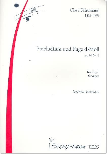 Praeludium Und Fuge D Moll Op Nr Bladmuziek Romantiek Simple