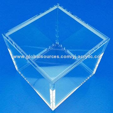 Buy Wholesale China Clear Acrylic Box Iso Factory Product Clear