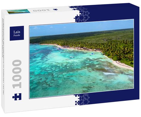 Lais Puzzle Luftaufnahme der Insel Saona im südlichen Teil der