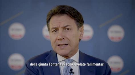 Elezioni Regionali In Lombardia Il Video Messaggio Di Conte Agli