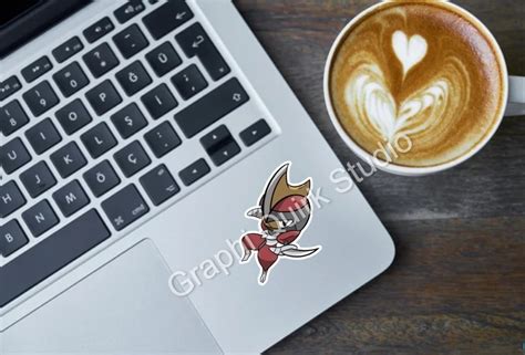 Pokemon Bisharp Fan Art Chibi Style PNG Sticker - Etsy