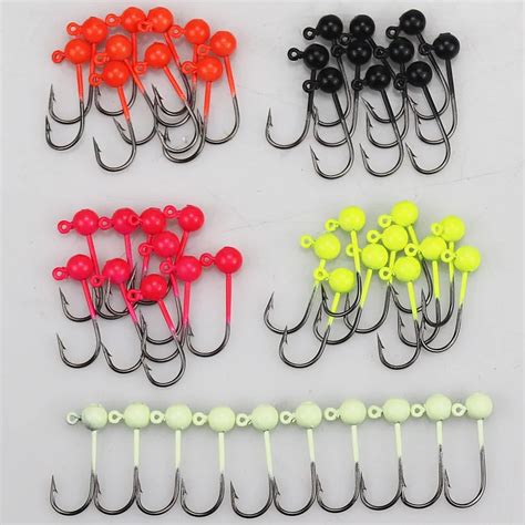 Pcs Lot Micro Jig Head Fishing Hook G Fishing Hook Mini Crank