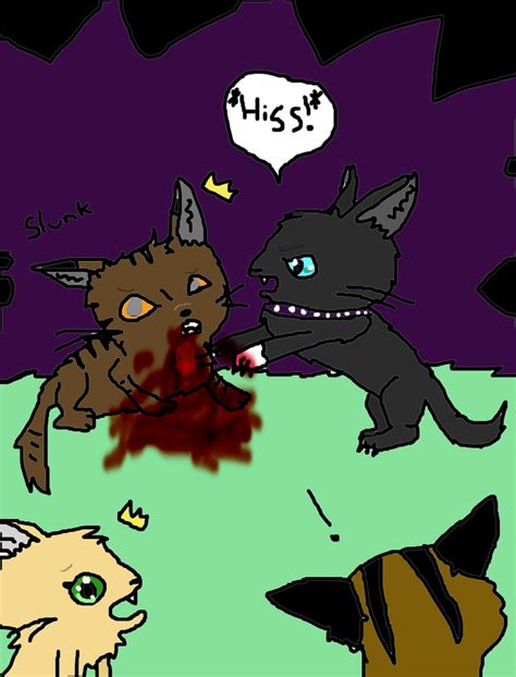 Scourge kills Tigerstar by chiramichu on DeviantArt