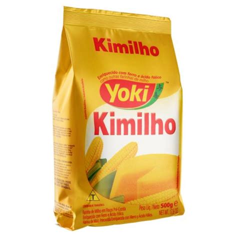 Farinha De Milho Flocos Yoki Kimilho Pacote 500g Sonda Supermercado