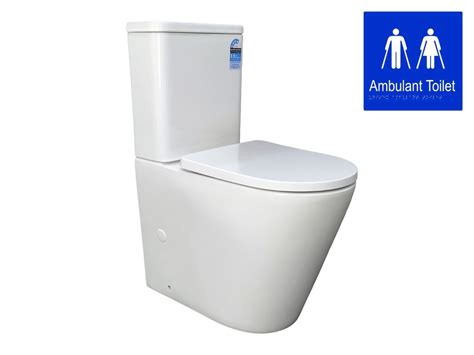 Ambulant Toilet Suite Back To Wall Disabled As14281 Care Handicap Soft