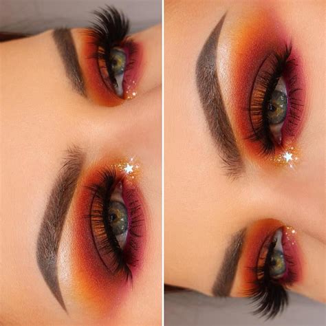 Adore This Darkeyemakeup Orange Makeup Orange Eye Makeup Makeup