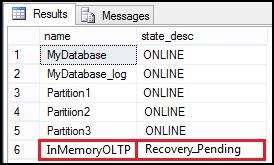 Fix Recovery Pending State In Sql Server Database Databases