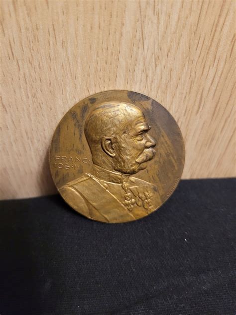 Ciekawy Medal Pamiątkowy Franciszek Józef I 1914r 11848690208